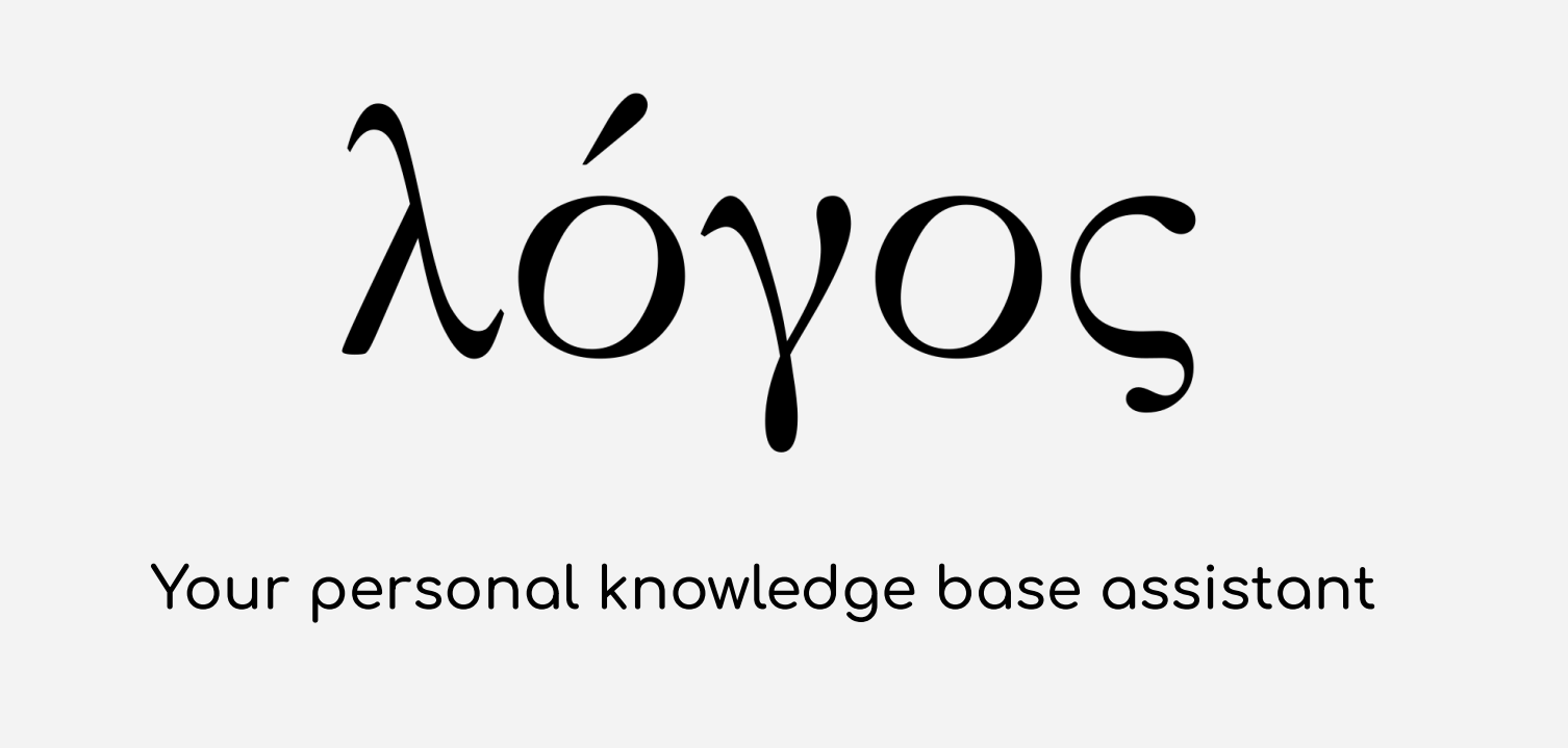 Logos - Your personal knowledge base AI assistant | Tauffer Consulting